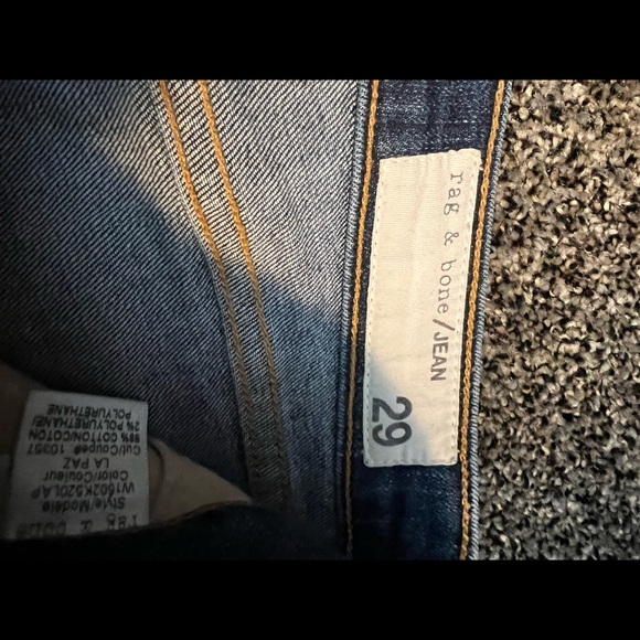 Rag & Bone skinny ripped jeans - Picture 3 of 3